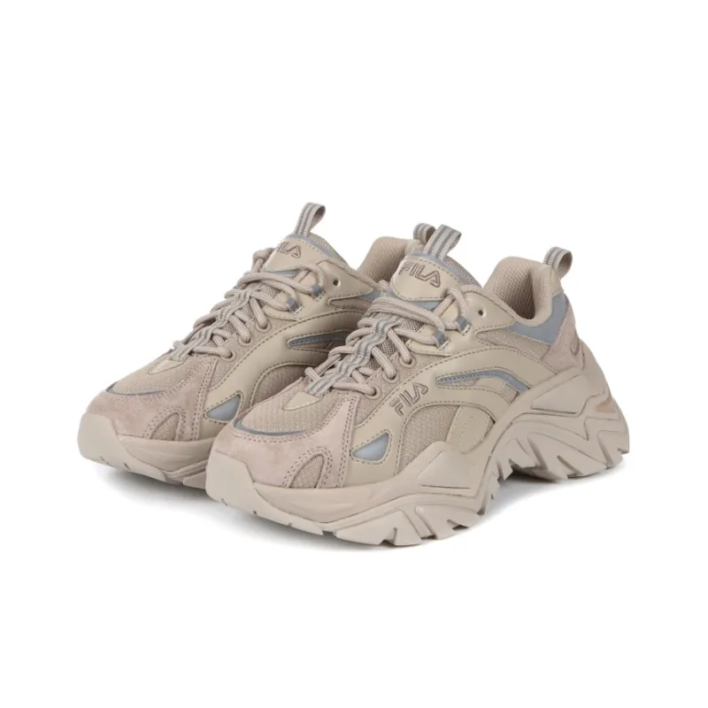 FILA Retro Running Shoes Brown/Grey-1