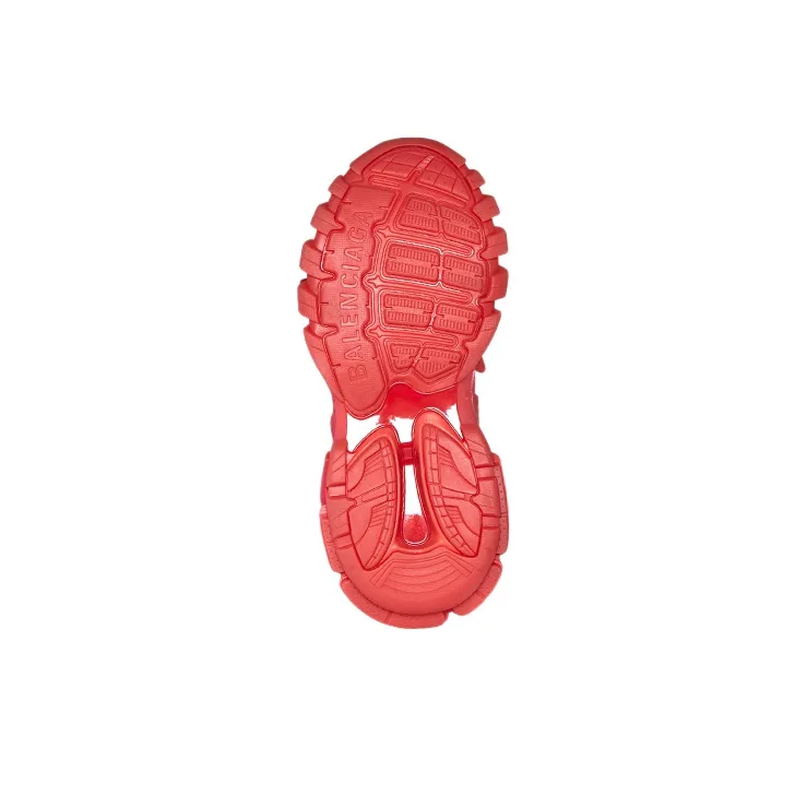 Balenciaga Track.2 Clear Sole Red-5
