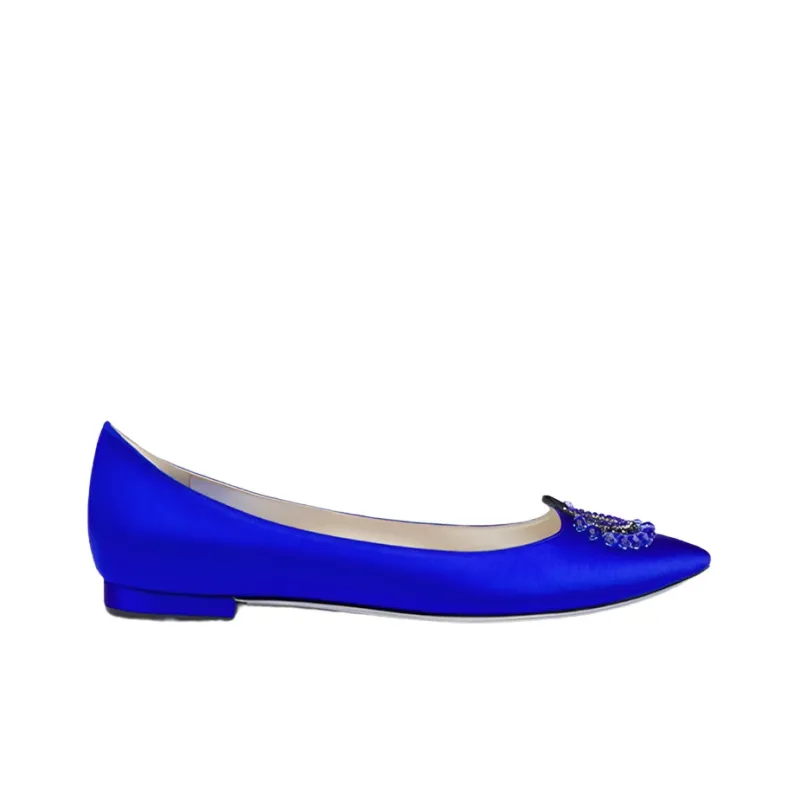 RENE CAOVILLA Chantel Women's Casual Shoes Women's Blue-1