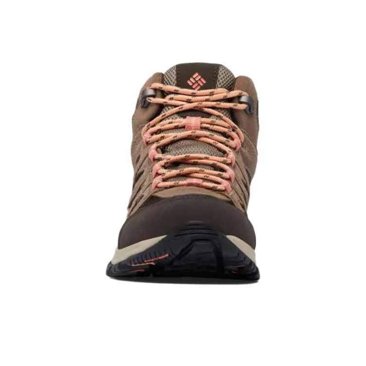Columbia Wear resistant And Waterproof Mid Top Outdoor Shoes Women's Umber-2