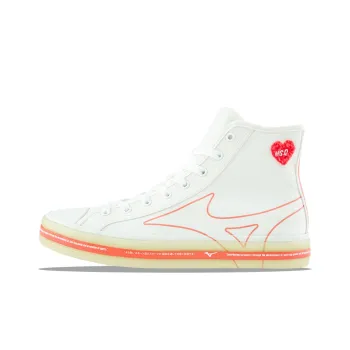 Mizuno Courts Msq High Top Sneakers White/Orange