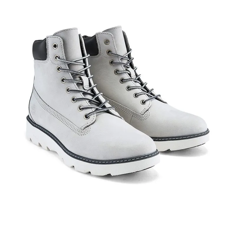 Timberland Keeley Field 6 Inch Boots 'Light Grey' Women's-2