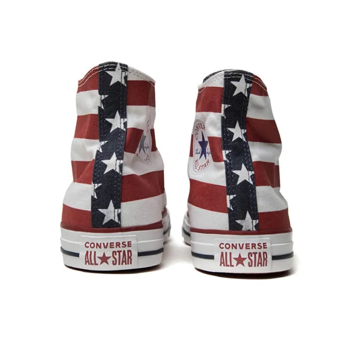 Converse Chuck Taylor All Star 'White Red Blue'-4