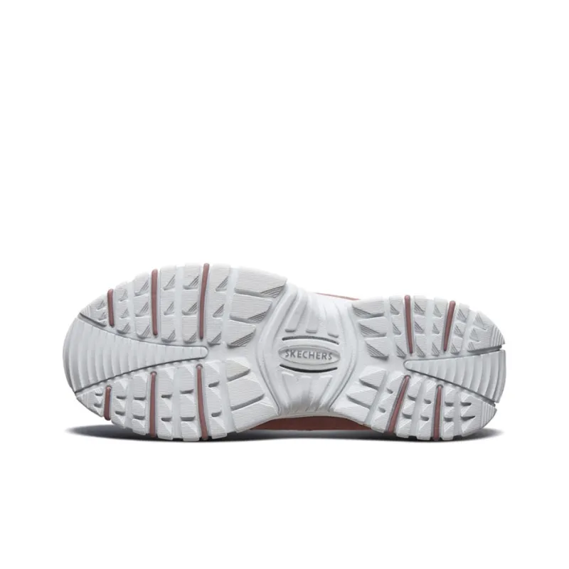 Skechers D Lites Energy Daddy Shoes Pink Women's-4