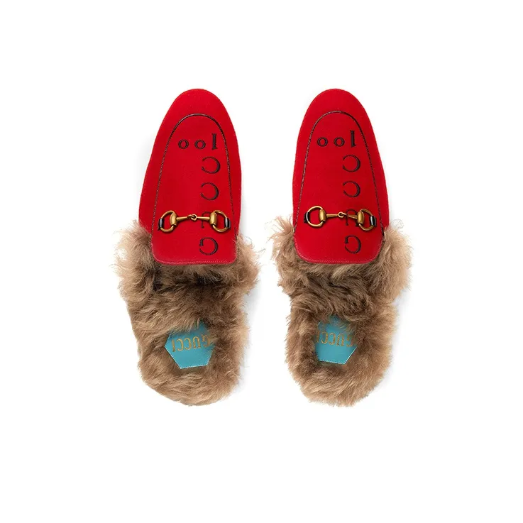 GUCCI 2015 Re Edition Princetown Closed Toe Slippers Women's-2