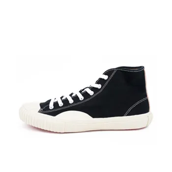 Alternative Country Chucker 4 High Top Retro Sports Canvas Shoes, Unisex, Black