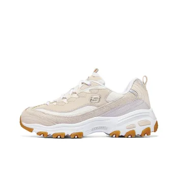 Skechers Dlites 1.0 'White Beige' Women's