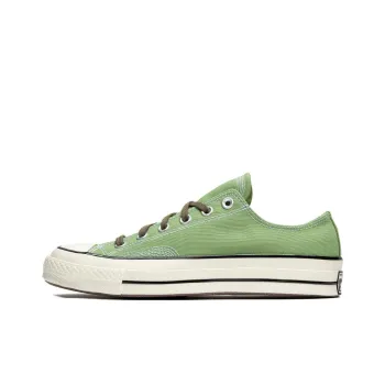 Chuck 70 Converse Low 'Jungle Cloth Alligator Green'