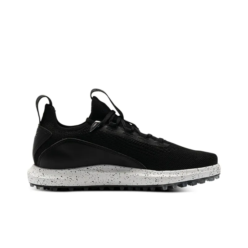 Under Armour Curry 8 Golf Spikeless 'Black White'-1
