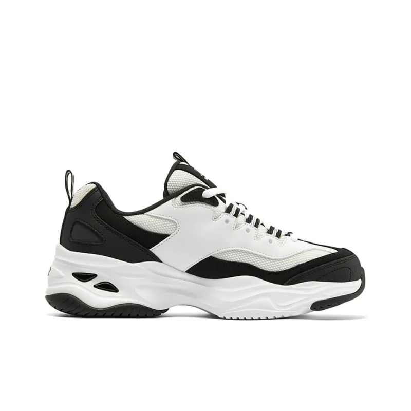 Skechers D'Lites 4.0 'Black White' Women's-1
