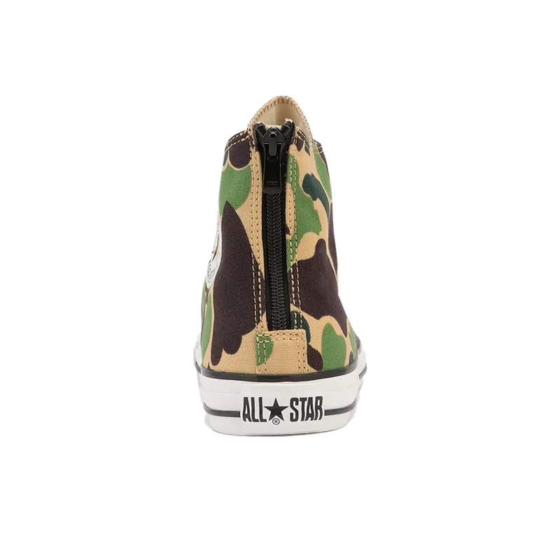 Converse Chuck Taylor All Star Anti Slip Wear Resistant High Top Canvas Shoes Unisex Army Green-3