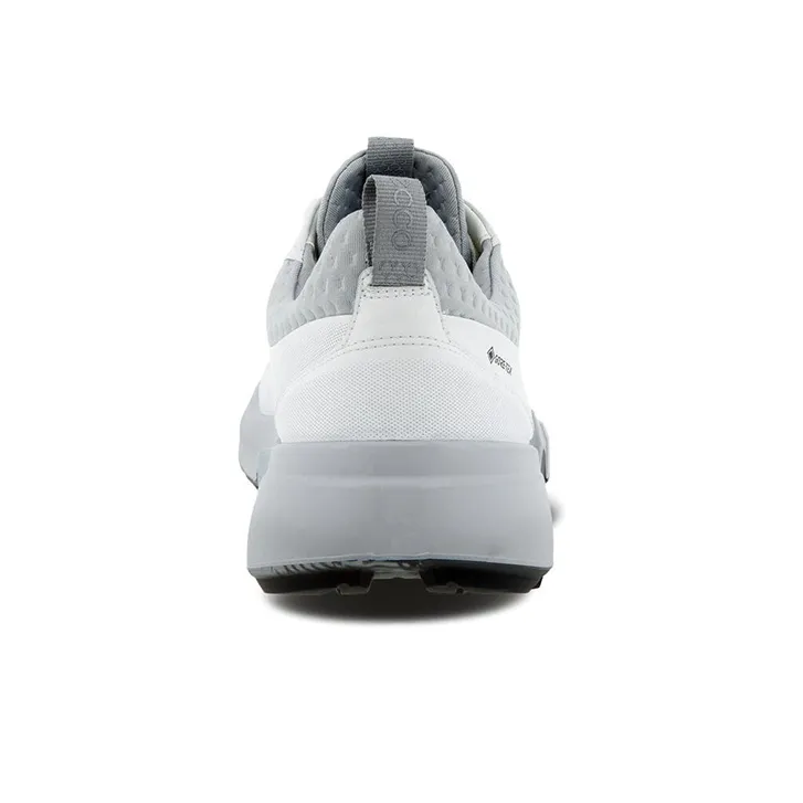 Ecco Wear Resistant Low Top Golf Shoes Men's White-3