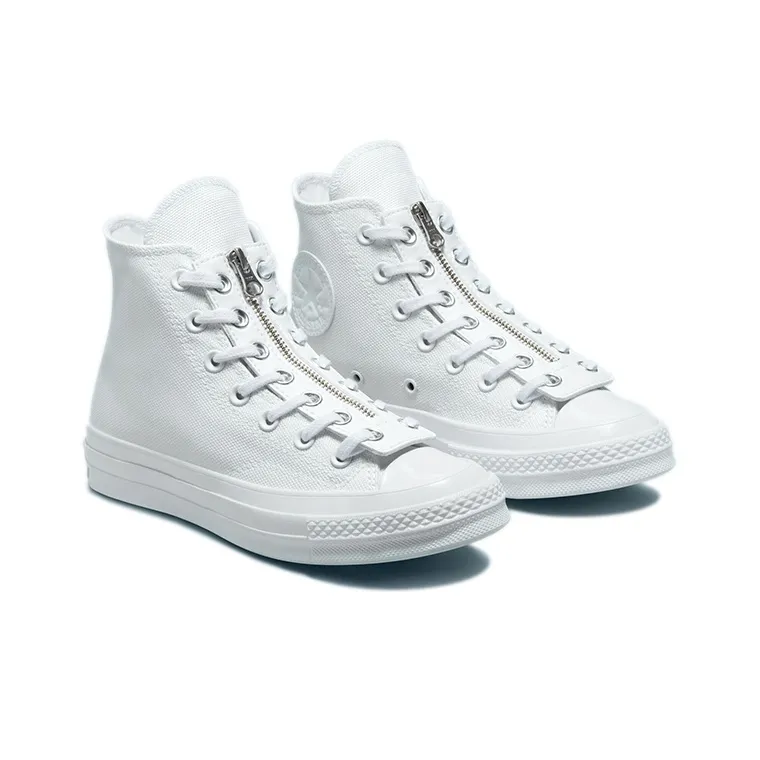 Converse Women's Chuck 70 Zip High 'Surface Fusion White' Women's-2