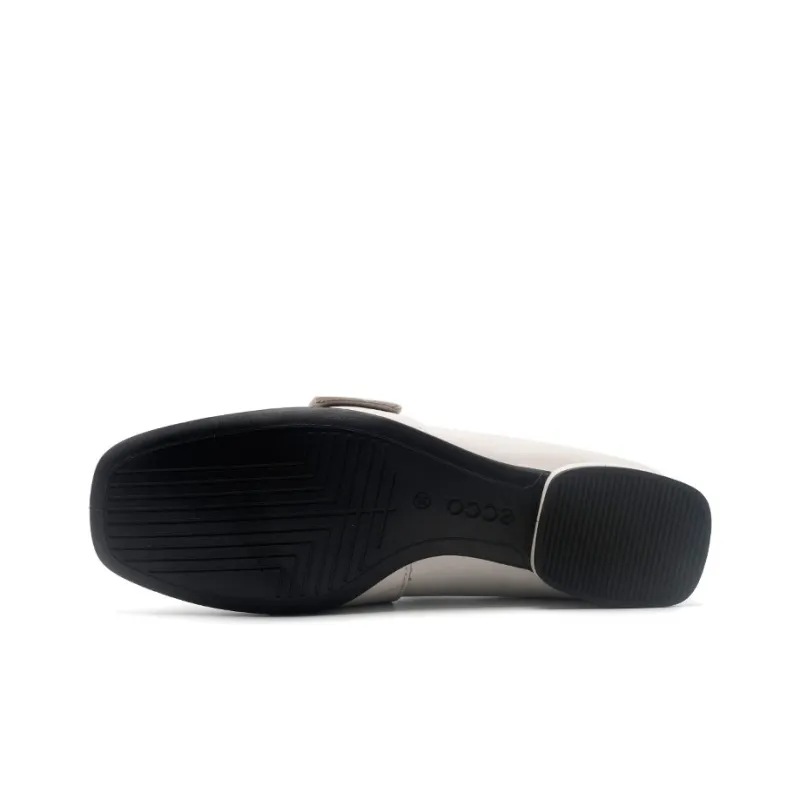 Ecco Annie Series Casual Single Shoes Women's Limestone White-4