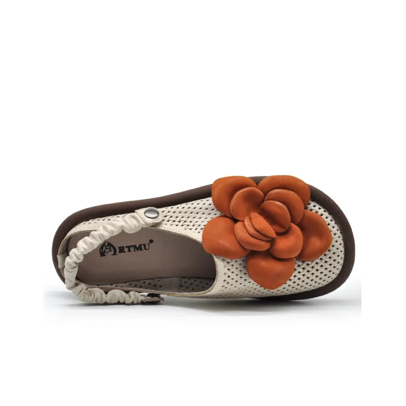 ARTMU Women's Casual Shoes Women's Low Top Ecru Coffee Floral/Beige White Orange Floral/Ecru Green Floral-8