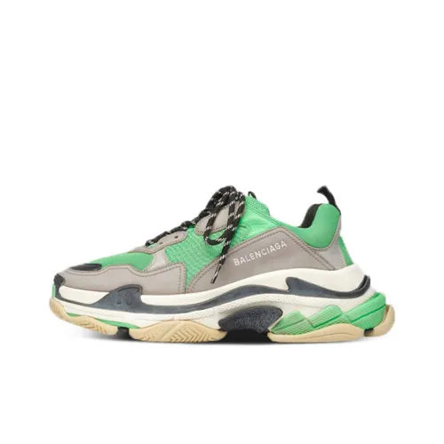 Balenciaga Triple S Green Grey