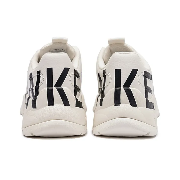 MLB Big Ball Chunky P Mega Wear Resistant Slip Resistant Support Low Top Chunky Sneakers Unisex White-3