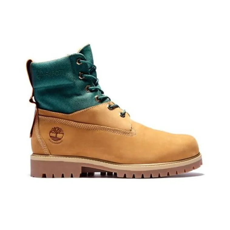 Timberland 6 Inch Premium Waterproof ReBOTL Boot 'Wheat Nubuck And Fabric'-1
