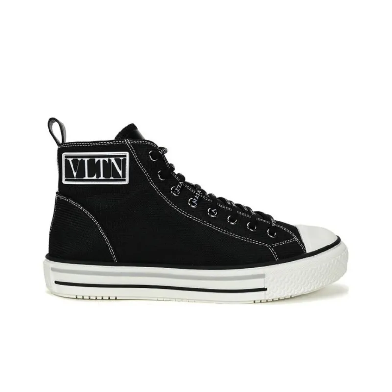 Valentino Giggies High Top Canvas Shoes Men's-1