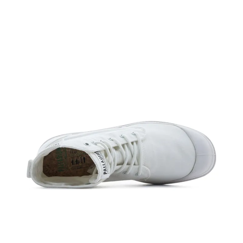 Palladium Pampa High Top Canvas Shoes Unisex White-2