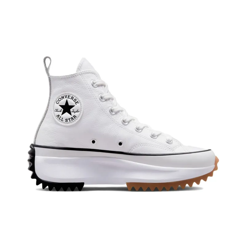 Converse Run Star Hike Hi Leather White Black-1