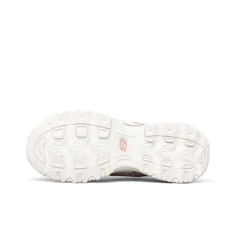 Skechers D'Lites 1.0 Low Top Running Shoes Pink Women's-4