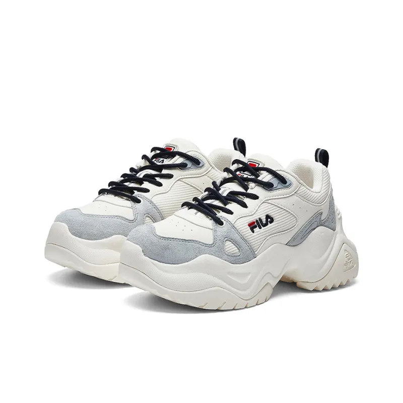 FILA Disruptor Sneakers 'White Grey' Women's-3