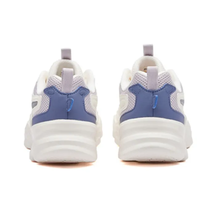 361° Low Top Chunky Sneakers Women's White Blue-3