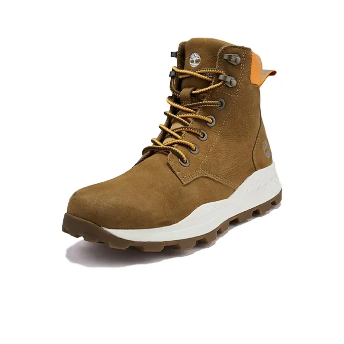 Timberland BROOKLYN Collection Short Outdoor Boots Men's Wheat Loose Fit-2