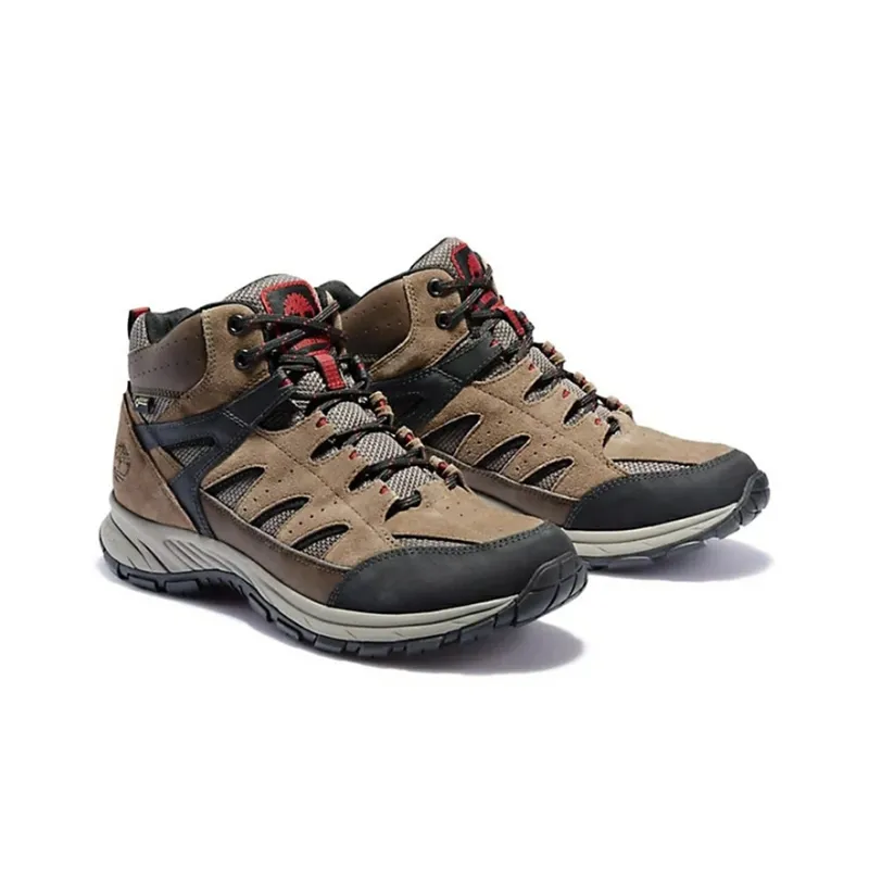 Timberland Sadler Pass Waterproof Hiking Boot 'Light Brown'-2