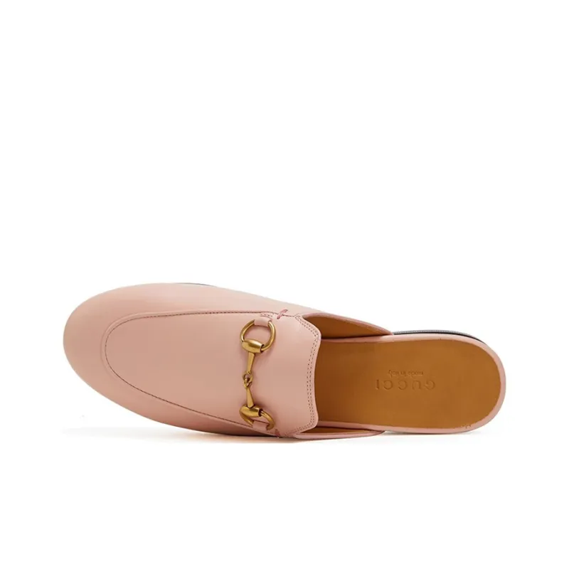 GUCCI Wrap toe Slippers Women's Pink-3