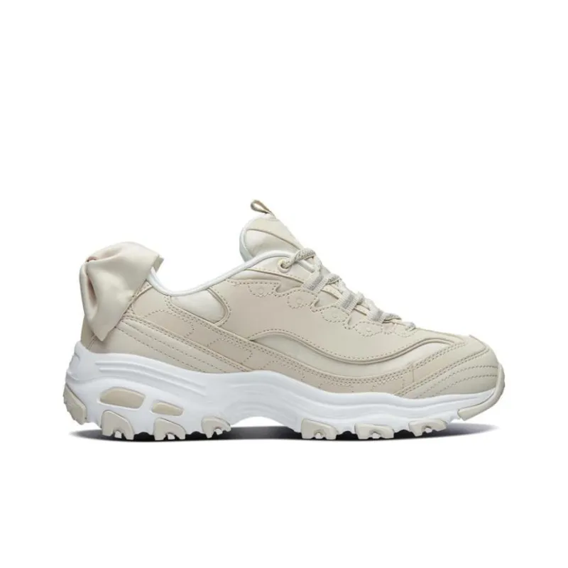 Skechers 1.0 Anti Slip Wear Resistant Low Top Chunky Sneakers Women's Natural-1