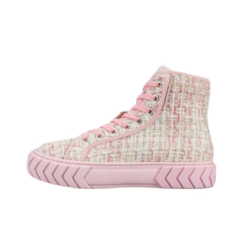 Both Women's Casual Shoes Women's High-Top Pink