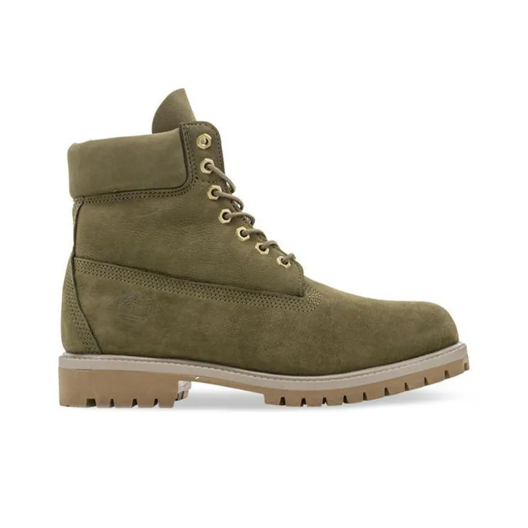 Timberland 6 Inch Premium Waterproof Boot 'Olive Nubuck'-1