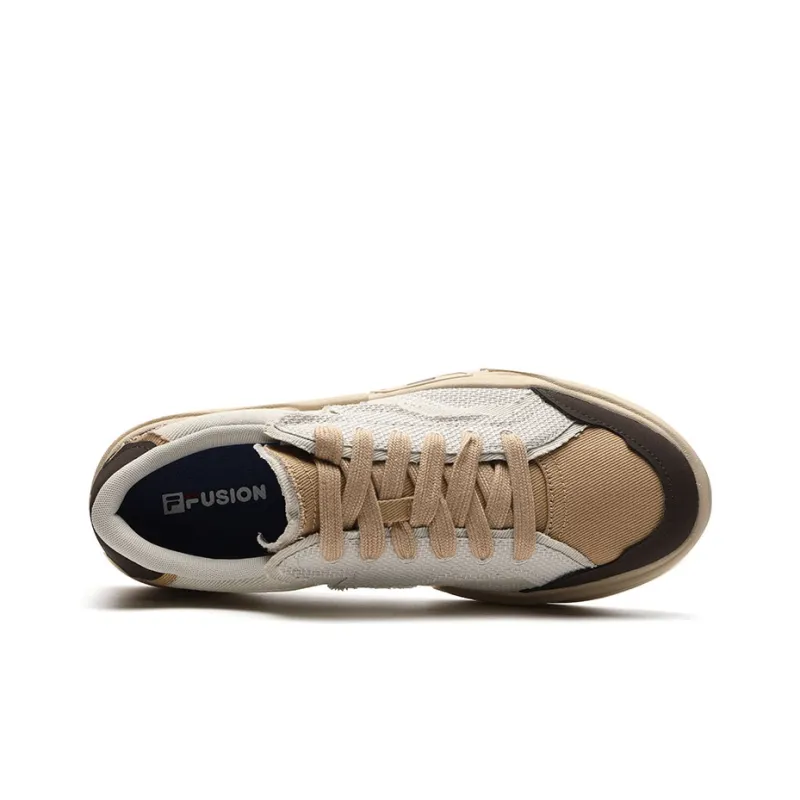 FILA FUSION Pop 2 Skate Shoes 'Beige Black'-3