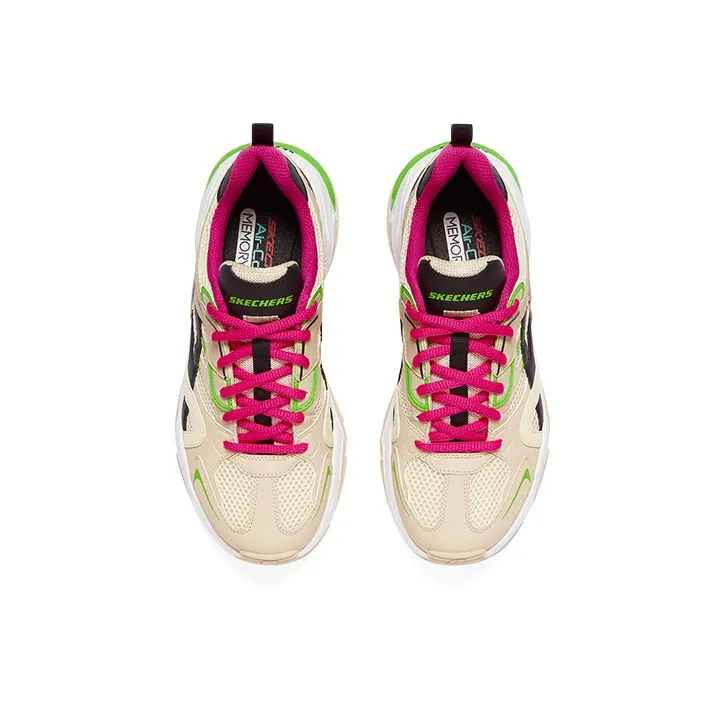 Skechers Stamina V2 Chunky Sneakers Women's Low Top Natural/Multicolor-3