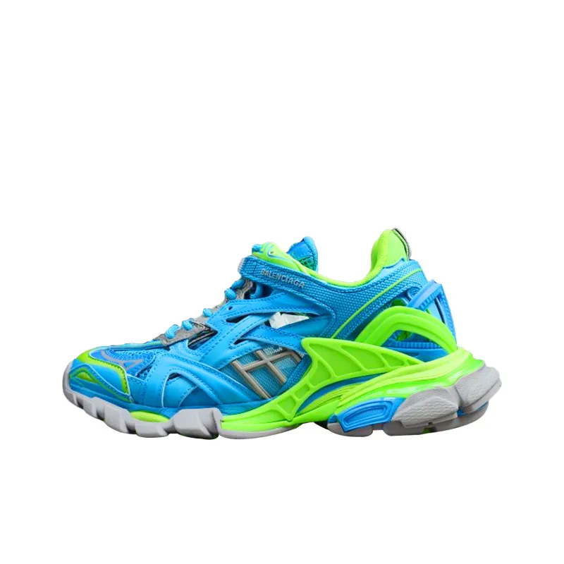Balenciaga Track.2 Trainer 'Blue Green'-0