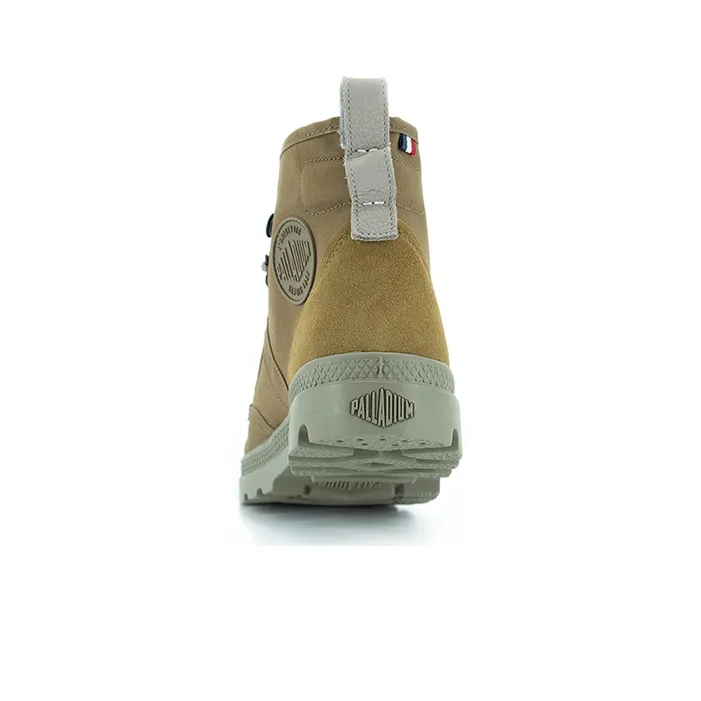 Palladium Pampa Outdoor Boots Unisex High Top Olive Green-2