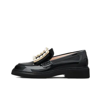 Roger Vivier Viv' Rangers Casual Single Shoes Women's Black