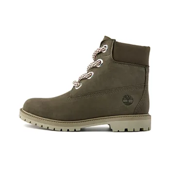 Timberland 6 Inch Premium Waterproof Wide Fit Boot 'Olive Nubuck' Women's