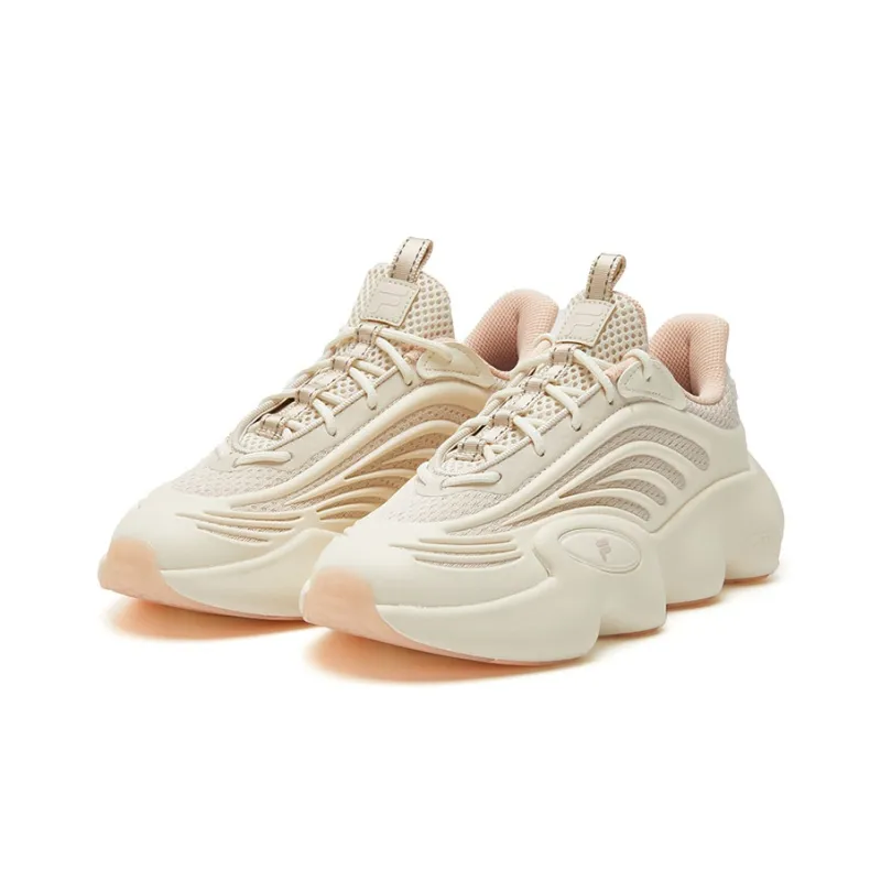 FILA FUSION Ray 3 Sport Shoes 'Cream White Orange' Women's-1
