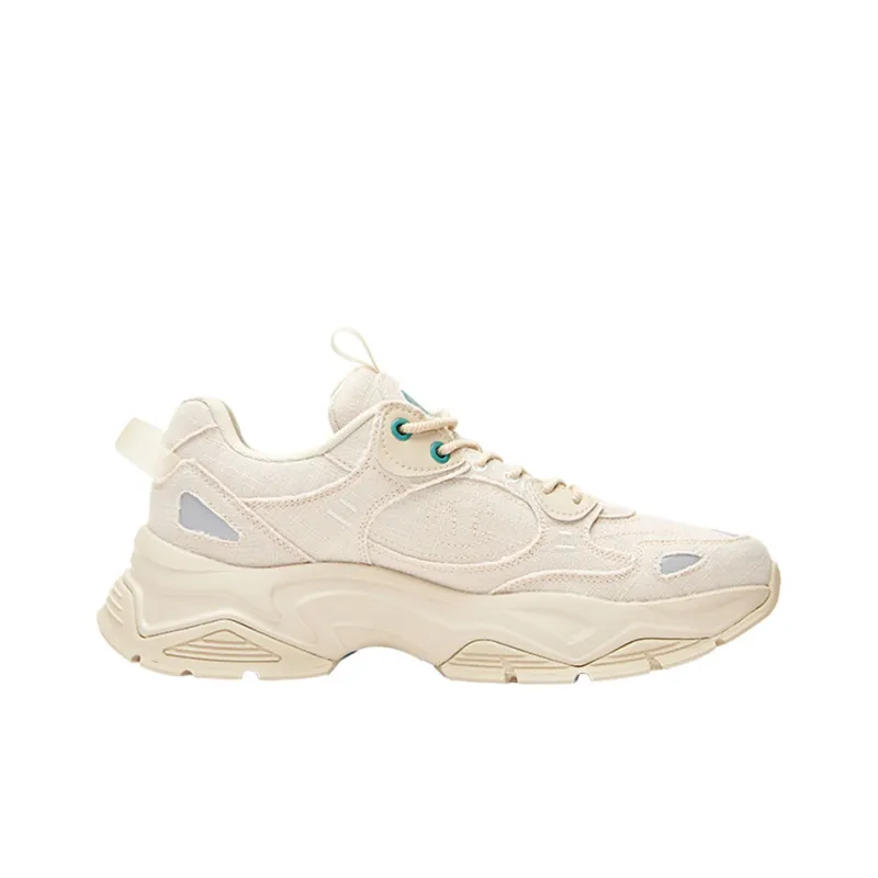 Champion Low Top Chunky Sneakers Men's Beige Light Green-1