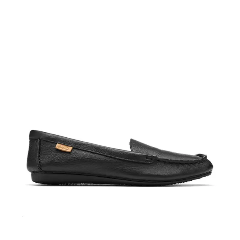 Clarks Women's Casual Shoes Women's Low-Top Black-1