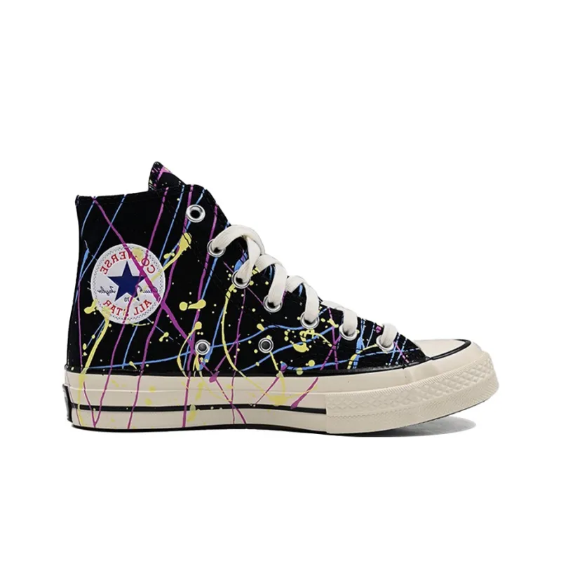 Converse Chuck Taylor All Star 70 Hi Archive Paint Splatter Black-1