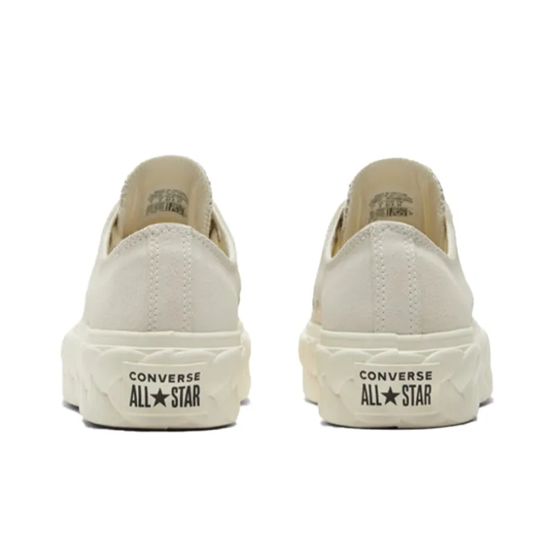 Converse Women's Chuck Taylor All Star Platform Low 'Runway Cable Egret' Women's-4