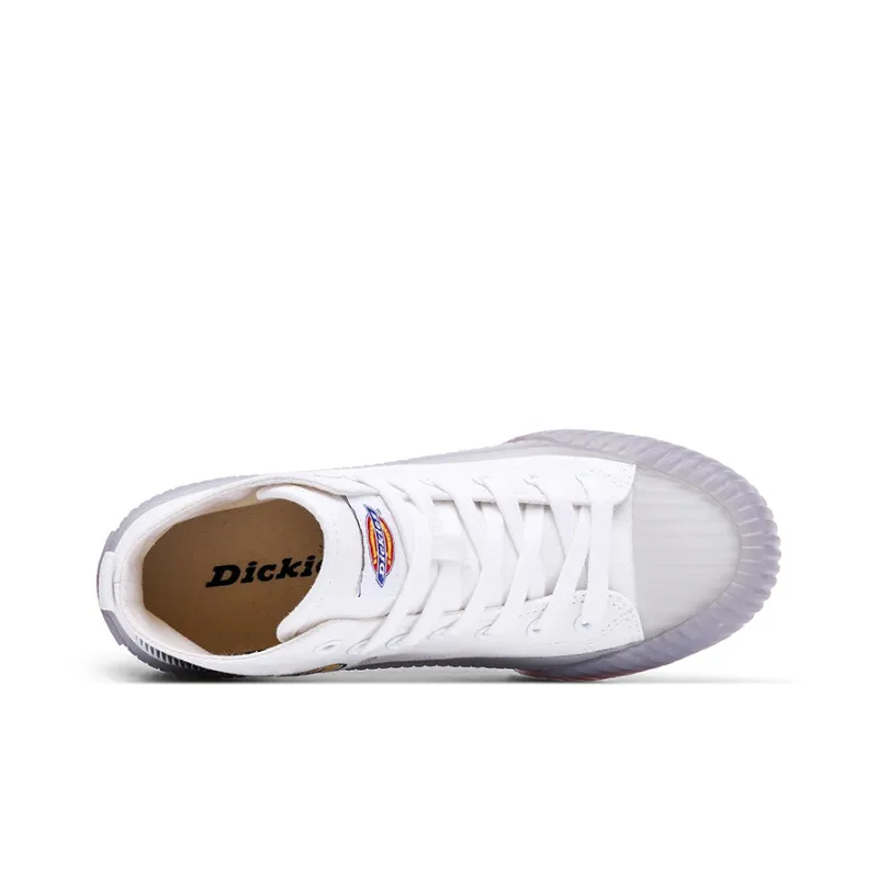 Dickies Canvas Shoes Women's High-Top White-2