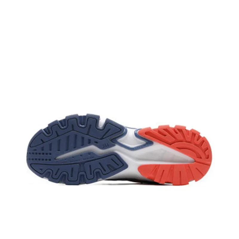 361° Prehistoric Giant Creatures Cushioned Slip-Resistant Low-Top Chunky Sneakers Men's Blue White-4