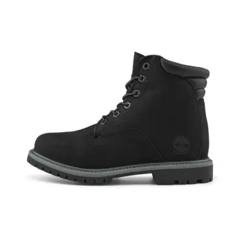 Timberland Waterville 6 Inch Waterproof Wide Fit Boots 'Black' Women's