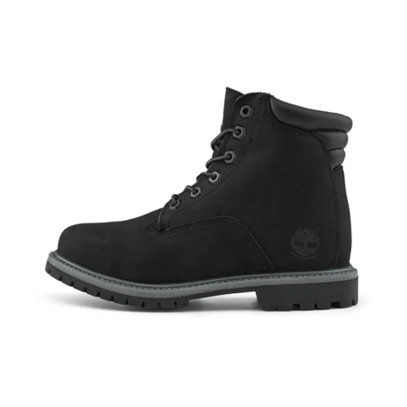 Timberland Waterville 6 Inch Waterproof Wide Fit Boots 'Black' Women's-0