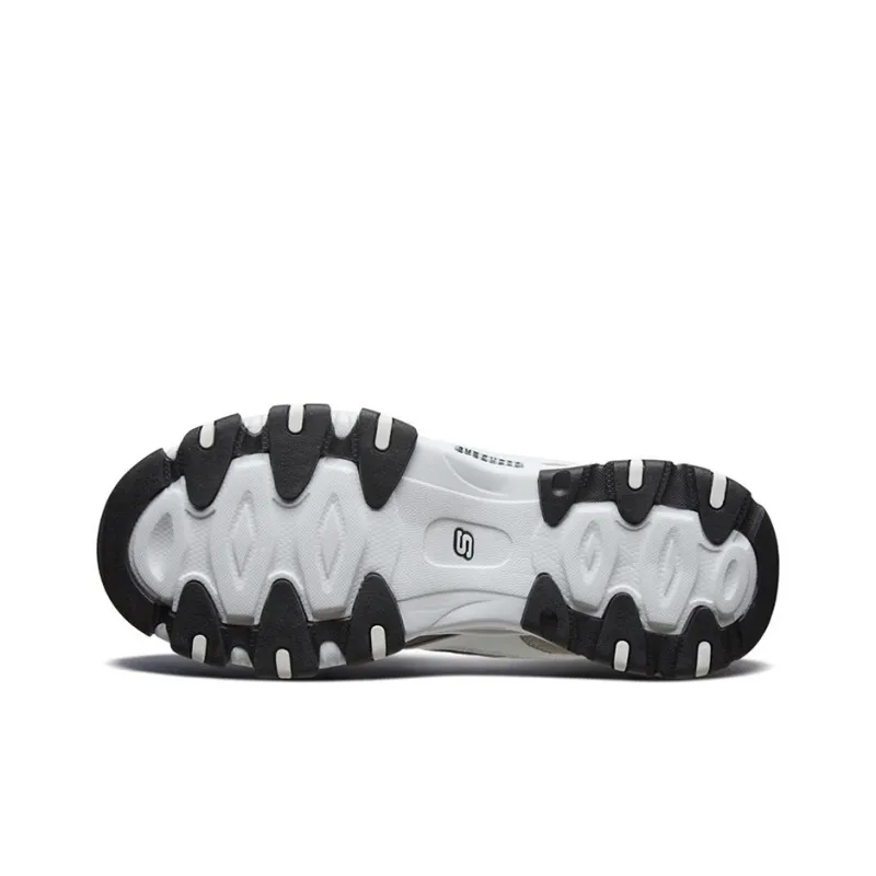 Skechers Dlites 2.0 'White Black Gray'-4